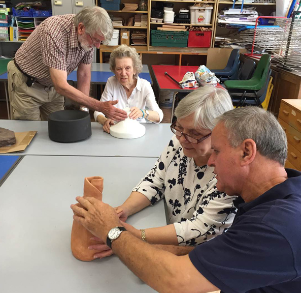 Sculpture Tour for Blind People