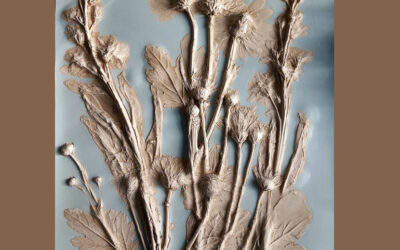 Botanical Relief Plaster Casting