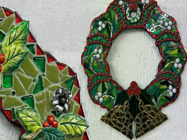 Ceramic Christmas Wreath Workshop